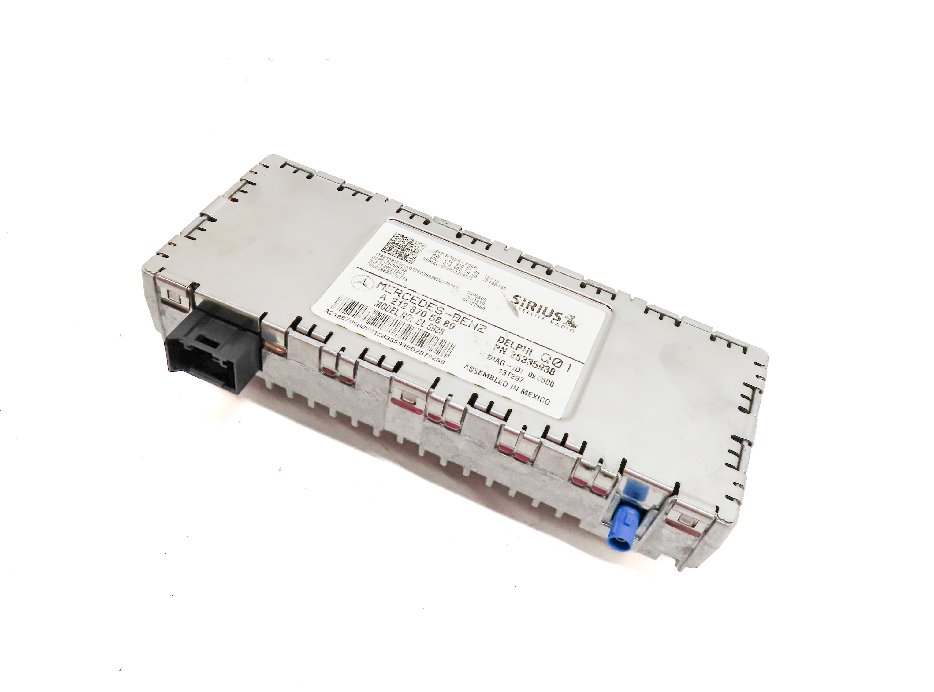 13-20 MERCEDES B CLA E GL GLA GLE (C117 X156 X166) SIRUIS SATELLITE RADIO MODULE — exact item pictured